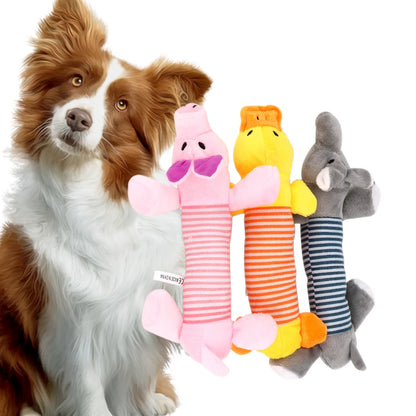 Funny Fleece Plush Squeak Toys Fit for All Pets