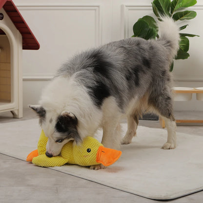 Hoopet Duck Chew Toy - Interactive Dog Sleeping Toy