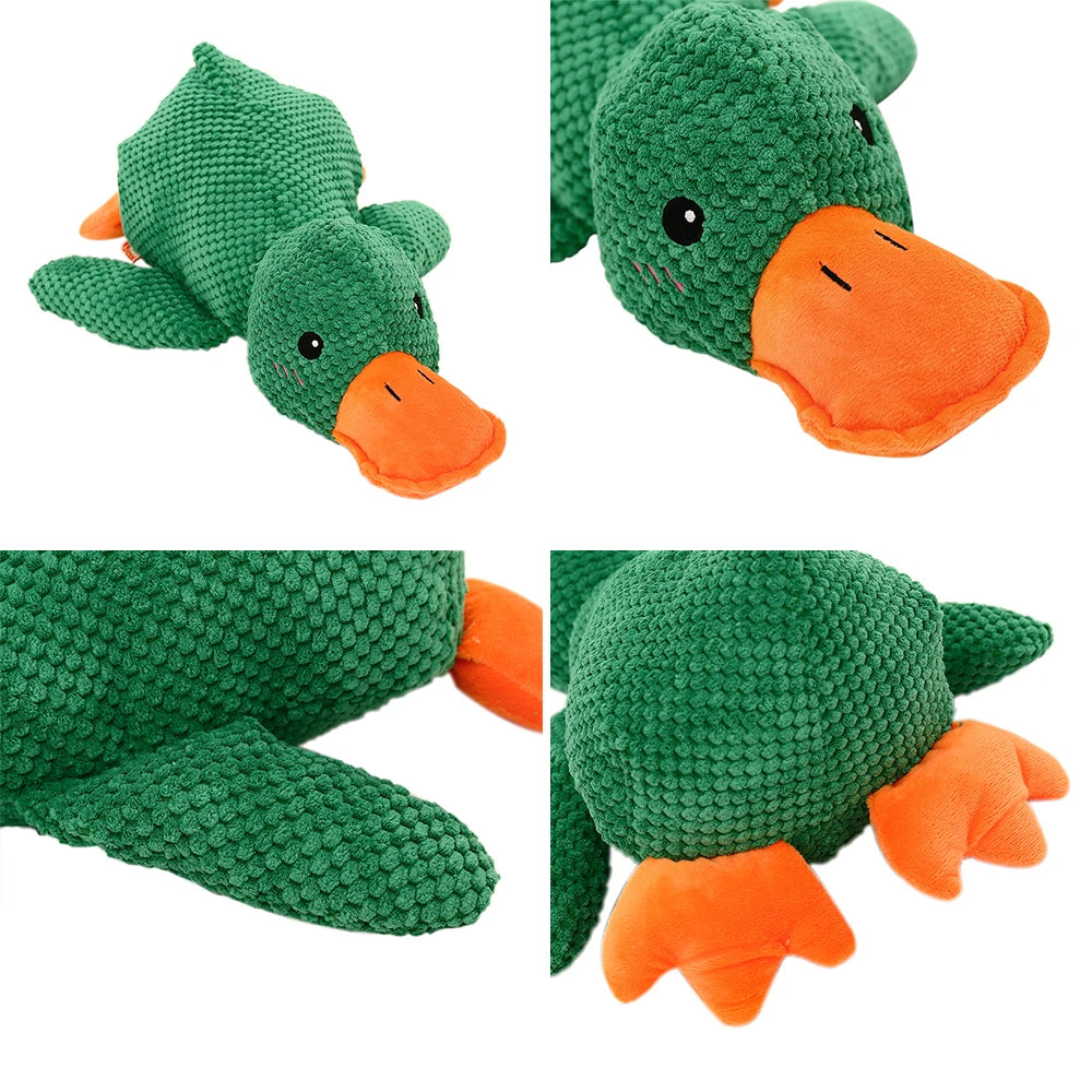 Hoopet Duck Chew Toy - Interactive Dog Sleeping Toy