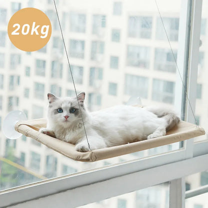 Cozy Cat Hammock: Sunny Window Seat Cat Bed