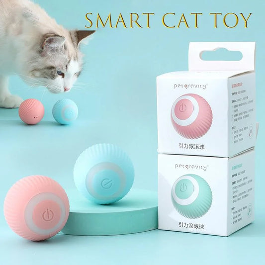 Automatic Rolling Ball Smart Cat Toys