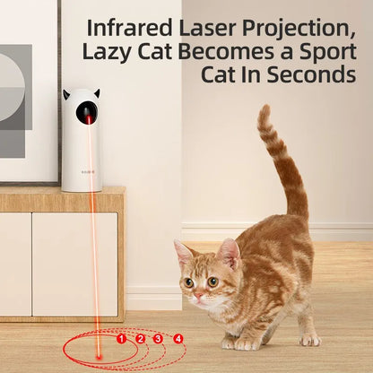 ROJECO Interactive LED Laser Cat Toy: Smart Teaser